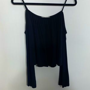 H&M Off the shoulder Black top
